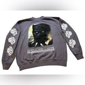Darc Sport x Marvel Black Panther THIS IS FOREVER London Crewneck Medium plum